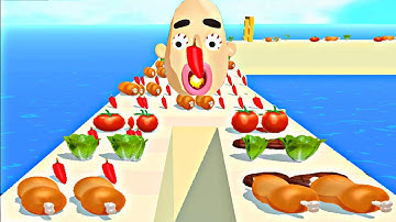 Sandwich Runner🥪🍖🌶: All Levels Gameplay Walkthrough Android,iOS NEW UPDATE