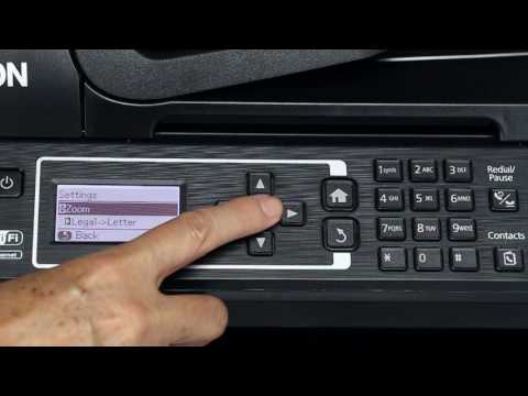 Epson ET-4500 and ET-4550 | How to Enlarge or Reduce Your Copy Size