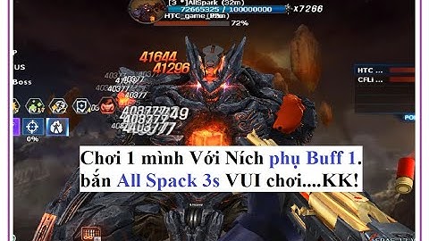 RED ZONE 2 Trải Nghiệm Chơi 1 mình với Ních phụ Buff 1 bắn All spack 3s nha AE CF ơi | HTC Vlogs