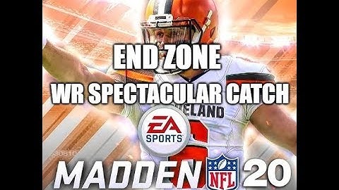 Madden 20 Glitches Cheats and Tips - WR Spectacular Catching - End Zone
