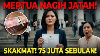 MANTAN MERTUA MINTA JATAH 75 JUTA SEBULAN USAI CERAI, SEKALI SKAKMAT LANGSUNG JANTUNGAN!