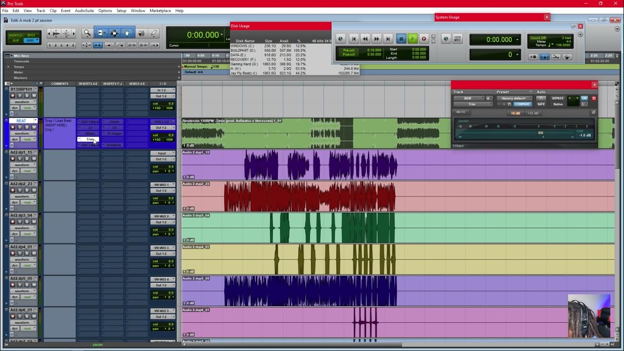 Free Pro Tools Template For Recording Vocals