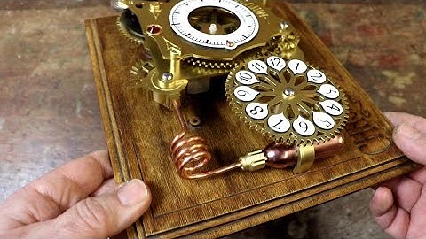 Chronograph Steampunk Clock Kit Instructions - Part 6