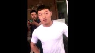 陈氏太极学员一女七男围堵徐晓东