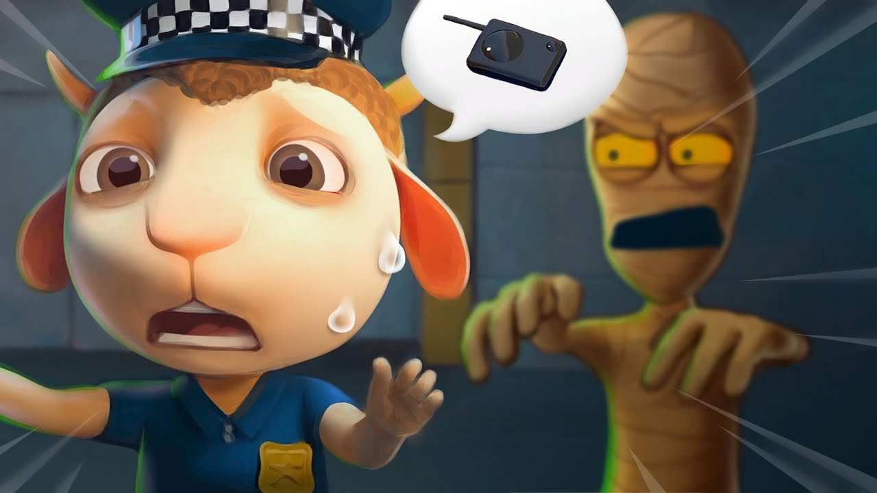 ⁣Scary Mummy Attacks Police Officer - Baby's Helper | Monster in the Old Museum | Knock Knock Ki