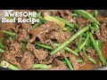 BEEF and GREEN BEANS | Beef Recipe ~ The Great Savor PH