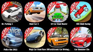 Dr. Parking 4,Stunt Car 3,GT Car Stunt Master,Hill Climb Racing,Police Sim 2022,Mega Car Stunt Race screenshot 3