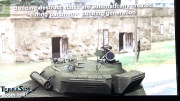 Terrasim Destructable Buildings, Custom Content Debut at I/ItSEC 2012