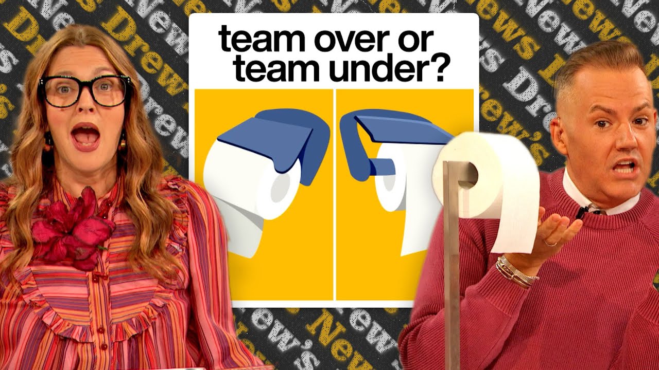 Drew and Ross Debate Which Way Toilet Paper Should Roll YouTube