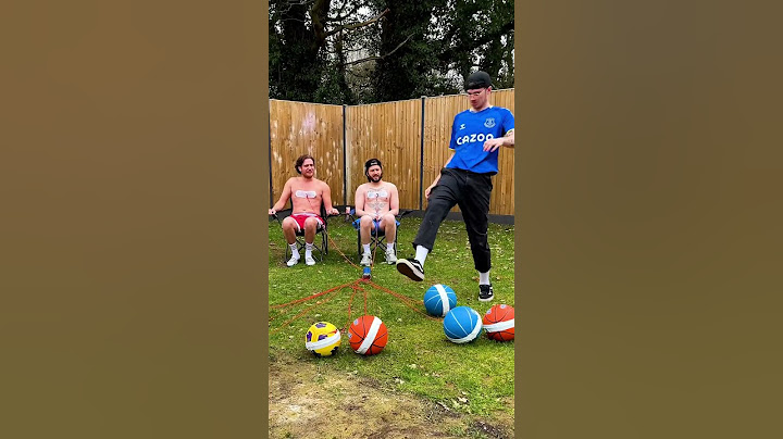 DON’T KICK THE WRONG BALL ⚽️🤣