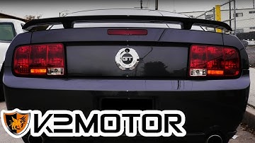 K2 MOTOR INSTALLATION VIDEO: 2005 - 2009 MUSTANG SEQUENTIAL TAIL LIGHTS
