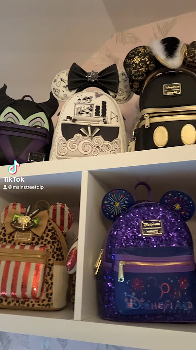 What’s your favorite Loungefly? #loungefly #disney #disneyloungefly #tiktok #backpack #disneytiktok