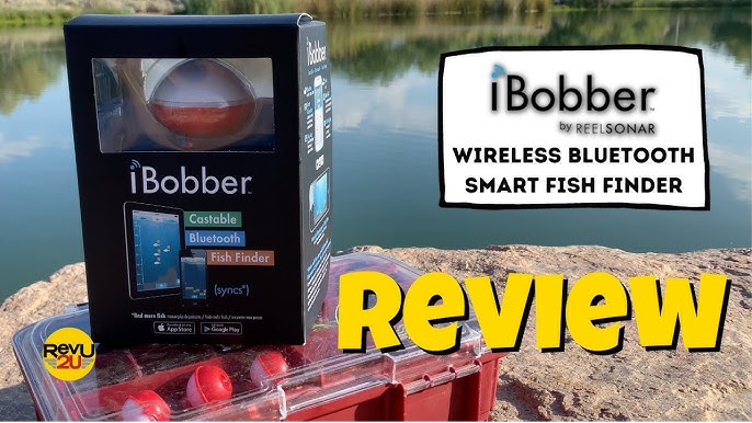 iBobber Fish Finder IN ACTION (quick review) 