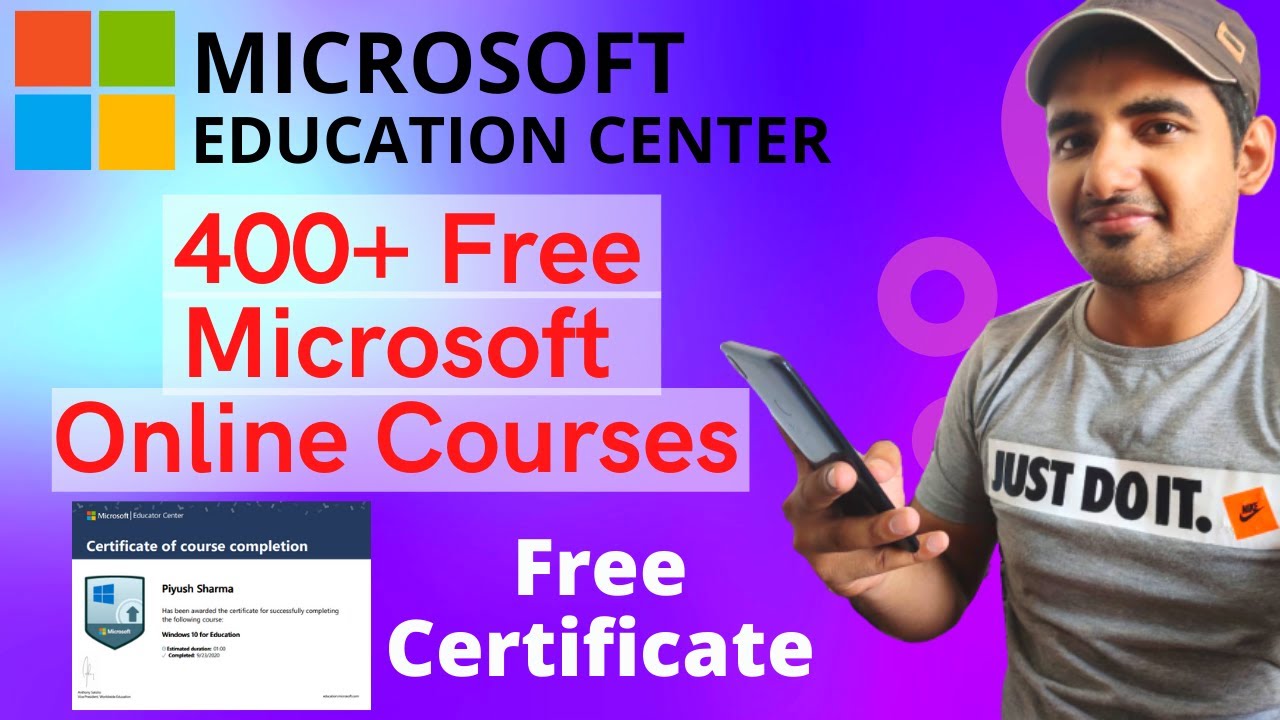 Microsoft Free Certification Courses 400+ Free Microsoft Online