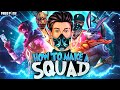 How to make Perfect Free fire Squad - Skylord