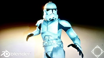 bUild a Clone Trooper (Phase 2) in blender