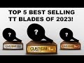 Our Top 5 Best Selling Table Tennis Blades 2023
