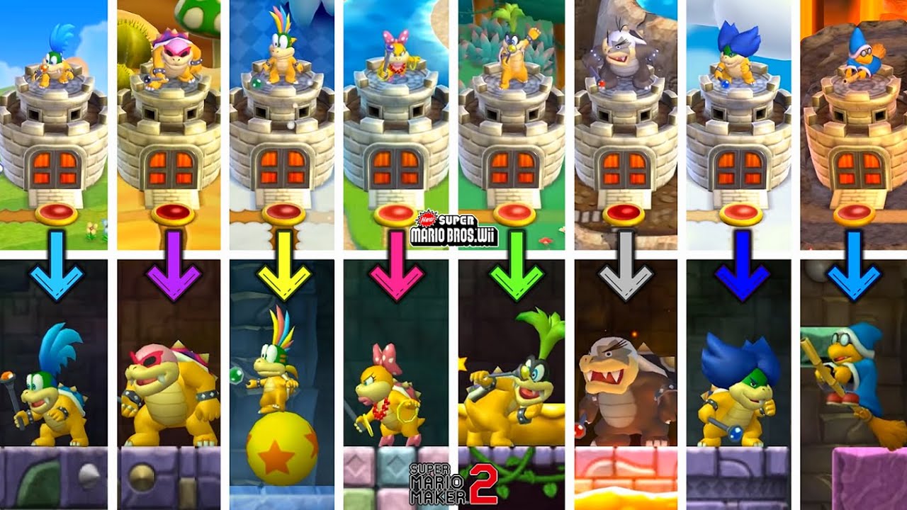 neue super mario bros koopalings