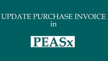 Update Item Quantity And Delete Item from Purchase Invoice in PEASx | GST Billing Software