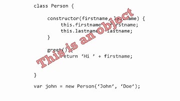 JavaScript Understanding The Weird Parts 064 ES6 and Classes