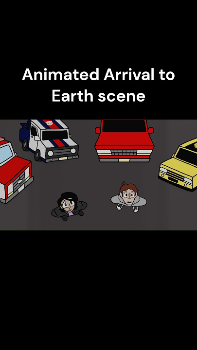 Animated Arrival To Earth Clip - Short #transformers