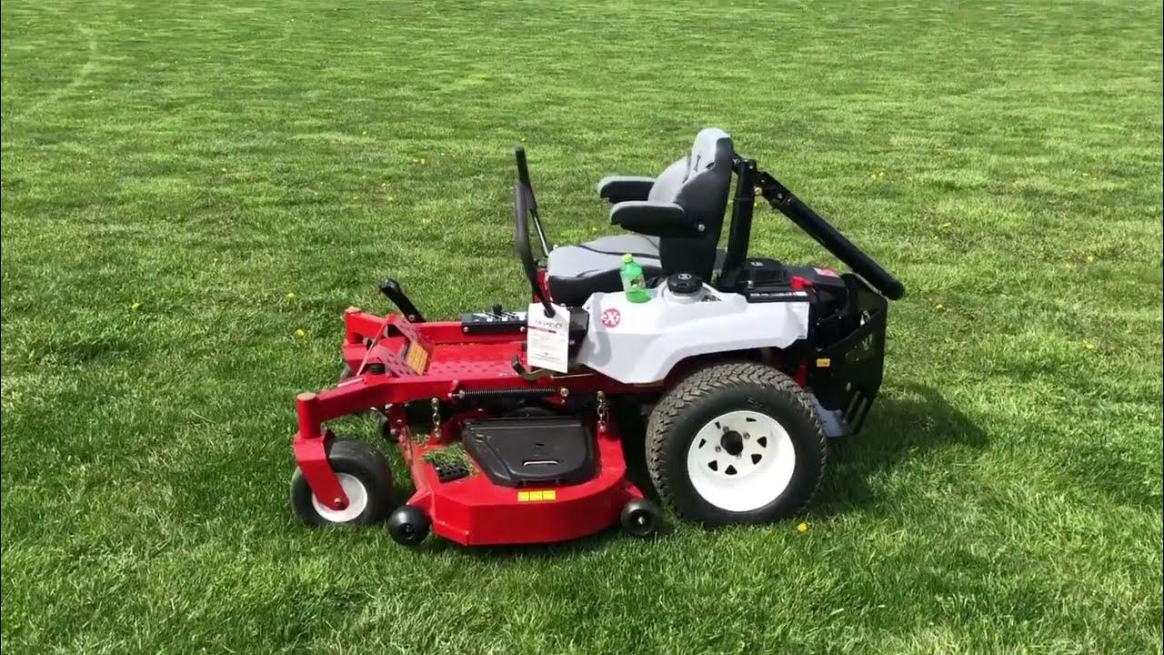 Exmark Radius E series mower Review YouTube