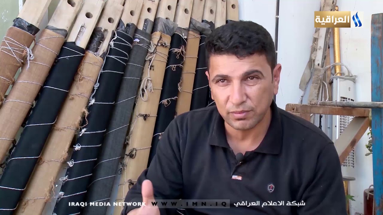 نسمات ميسانية -مهنة حياكة العباءة الرجالية