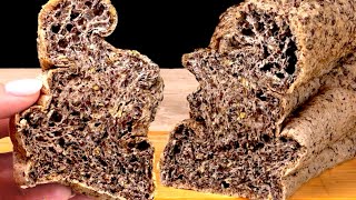 Brot aus 2 Zutaten ohne Mehl und Gluten! Schnelles Rezept zum Nachkochen