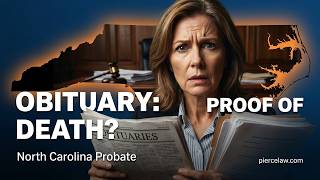 Can I Use an Obituary to Open an Estate? | NC