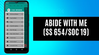 ABIDE WITH ME (SS 654/SOC 19) // COC HYMNS APP