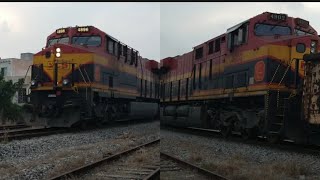 !!Tren CPKC pasando a una rapidez que no se ve por estos rumbos!!🚂📸🇲🇽