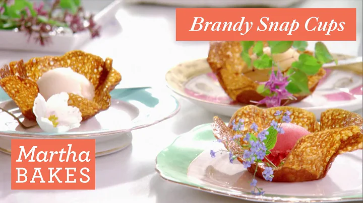 Martha Stewart's Brandy-Snap Cups | Martha Bake's ...