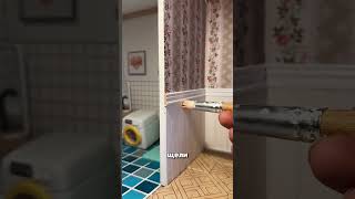 20 часть. Ремонт в кукольном домике #миниатюра #ремонтвдоме
