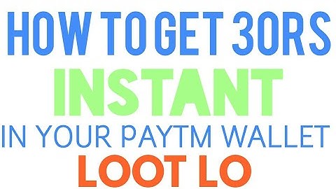 Get 30Rs instant in your paytm wallet | Smiley Money | By Konan Saifi