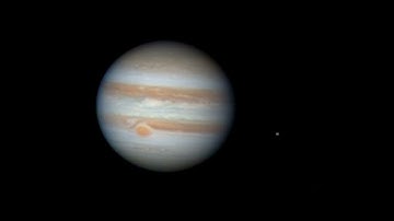 Jupiter & Io Rotation