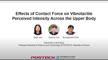 Lee et al., Effects of Contact Force on Vibrotactile Perceived Intensity...., Haptics Symposium 2024