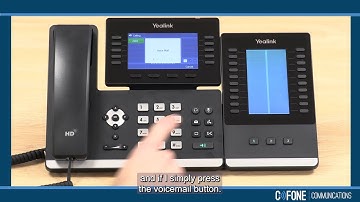 Yealink T54W Voicemail