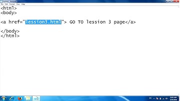 Learn HTML in Hindi Lesson 4 using anchor tag