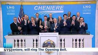 Cheniere Energy, Inc. Nyse American Lng Rings The Opening Bell