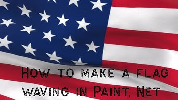 How to make a Waving Flag in Paint.Net
