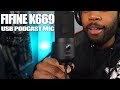 THE BEST BUDGET PODCAST MIC! - FiFine K669 (BETTER THAN THE SNOWBALL?)