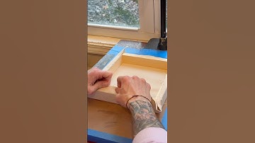 Basic Canvas Making Part 2 - stretching the canvas onto the frame #canvases #beginnerartists