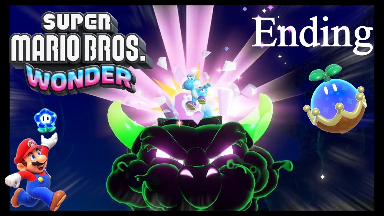 Mario Inky Wonder Rage Embark On A Ppom Super Mario Bros Wonder Adventure The Final Battle ...