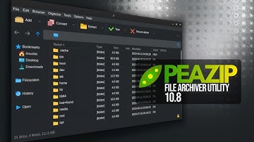 PeaZip 10.8 File Archiver Boosts RAR and TAR Support
