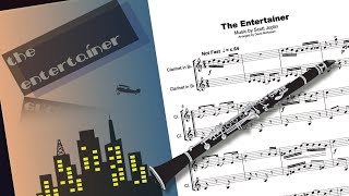 The Entertainer, by Scott Joplin, Clarinet Duet