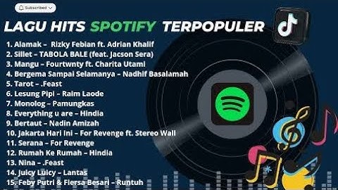 lagu Indonesia Terpopuler 2025  Viral di TikTok & Hits di Spotify 🔥  Tanpa Iklan