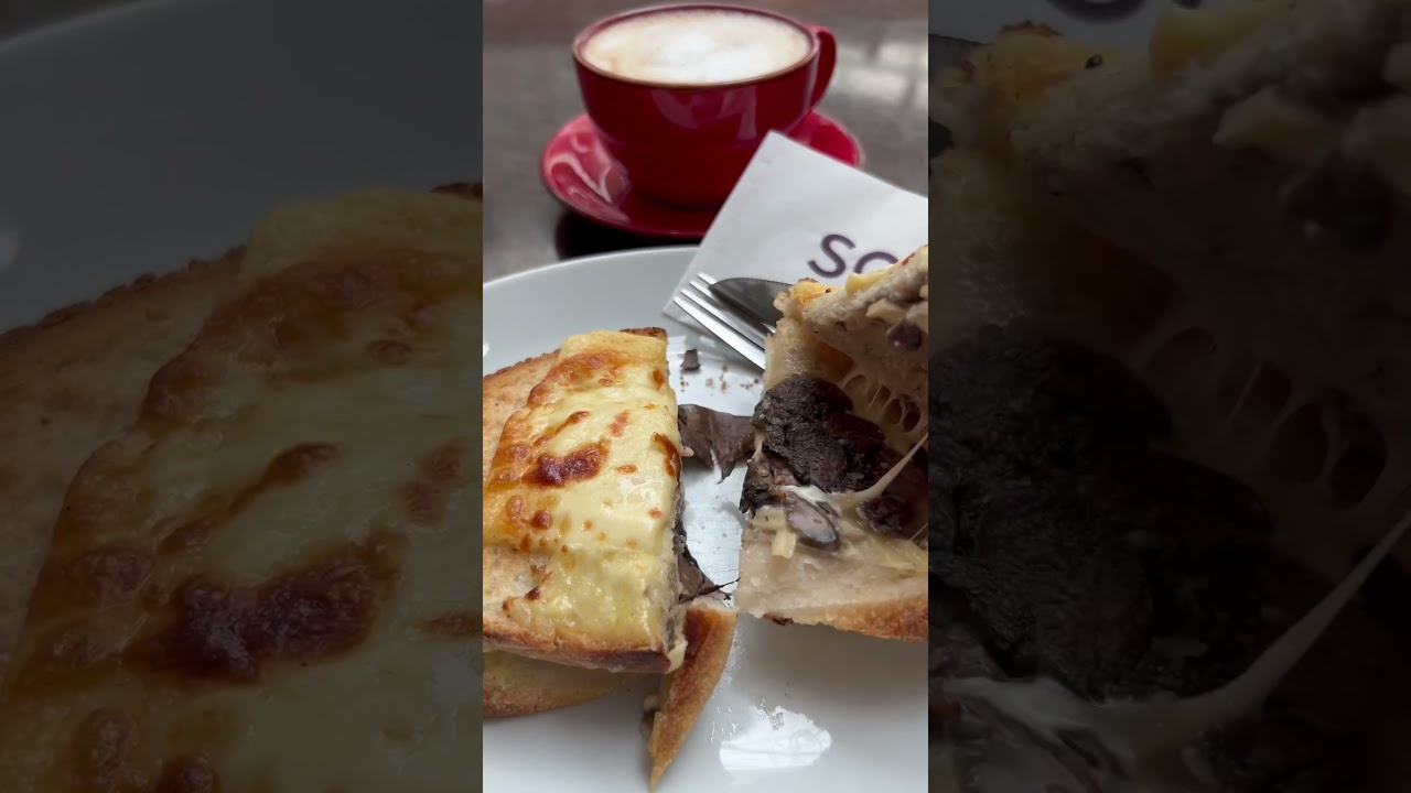 Are you cheese lover ? (Cheese & mushroom sandwich 🥪 ) 