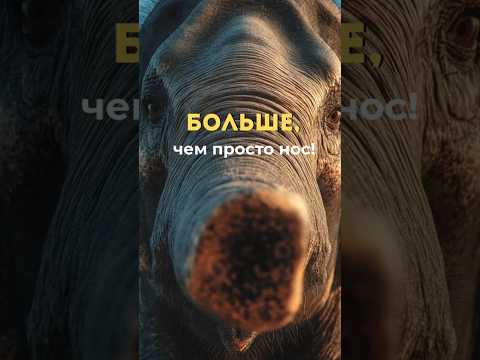 Больше,чем просто нос!👃#животные #слоны #природа #интересно #познавательно #animals #elephant