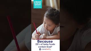 Cerebelly x Whole Foods x Clean Label Project: Partnership for your baby's brain #babyfood