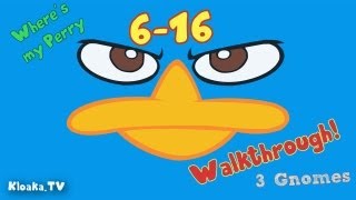 Wheres My Perry 6-16 Walkthrough - 3 Gnomes